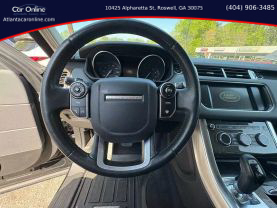 2015 LAND ROVER RANGE ROVER SPORT SUV V6, SUPERCHARGED, 3.0L SE SPORT UTILITY 4D