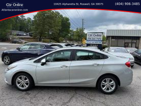 2017 CHEVROLET CRUZE SEDAN 4-CYL, TURBO, 1.4 LITER LT SEDAN 4D