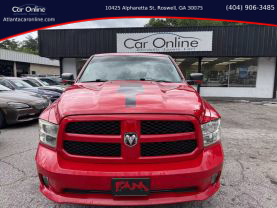 2013 RAM 1500 QUAD CAB PICKUP V8, HEMI, 5.7 LITER EXPRESS PICKUP 4D 6 1/3 FT