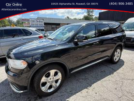 2014 DODGE DURANGO SUV V6, FLEX FUEL, 3.6 LITER LIMITED SPORT UTILITY 4D