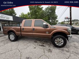 2011 FORD F250 SUPER DUTY CREW CAB PICKUP V8, TURBO DIESEL, 6.7L XLT PICKUP 4D 6 3/4 FT
