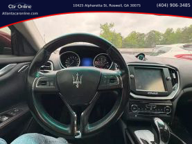 2015 MASERATI GHIBLI SEDAN V6, TWIN TURBO, 3.0 LITER SEDAN 4D
