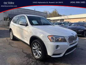 2013 BMW X3 SUV 4-CYL, TURBO, 2.0 LITER XDRIVE28I SPORT UTILITY 4D