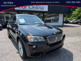 2013 BMW X3 SUV 4-CYL, TURBO, 2.0 LITER XDRIVE28I SPORT UTILITY 4D