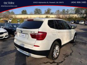 2013 BMW X3 SUV 4-CYL, TURBO, 2.0 LITER XDRIVE28I SPORT UTILITY 4D