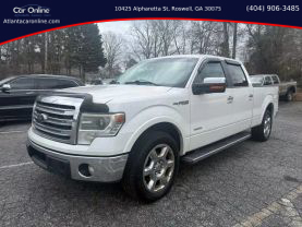 2013 FORD F150 SUPERCREW CAB PICKUP V6, ECOBOOST, 3.5L LARIAT PICKUP 4D 5 1/2 FT