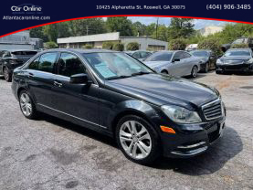 2013 MERCEDES-BENZ C-CLASS SEDAN V6, 3.5 LITER C 300 4MATIC LUXURY SEDAN 4D
