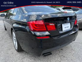 2013 BMW 5 SERIES SEDAN V8, TWIN TURBO, 4.4 LITER 550I SEDAN 4D