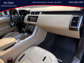2016 LAND ROVER RANGE ROVER SPORT SUV V6, SUPERCHARGED, 3.0 LITER HSE SPORT UTILITY 4D