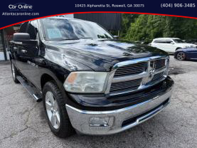 2012 RAM 1500 CREW CAB PICKUP V8, HEMI, 5.7 LITER BIG HORN PICKUP 4D 5 1/2 FT