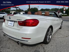 2015 BMW 4 SERIES CONVERTIBLE 6-CYL, TURBO, 3.0 LITER 435I CONVERTIBLE 2D