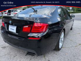2013 BMW 5 SERIES SEDAN V8, TWIN TURBO, 4.4 LITER 550I SEDAN 4D