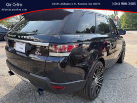 2016 LAND ROVER RANGE ROVER SPORT SUV V6, SUPERCHARGED, 3.0 LITER HSE SPORT UTILITY 4D