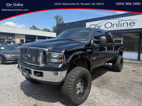 2005 FORD F250 SUPER DUTY CREW CAB PICKUP V8, TURBO DSL 6.0L XLT PICKUP 4D 6 3/4 FT