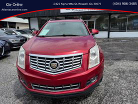 2013 CADILLAC SRX SUV V6, FLEX FUEL, 3.6 LITER PREMIUM COLLECTION SPORT UTILITY 4D