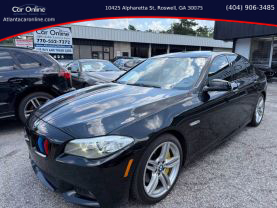 2013 BMW 5 SERIES SEDAN V8, TWIN TURBO, 4.4 LITER 550I SEDAN 4D