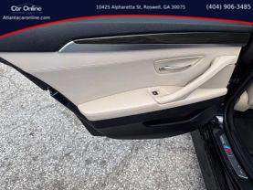 2013 BMW 5 SERIES SEDAN V8, TWIN TURBO, 4.4 LITER 550I SEDAN 4D