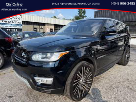 2016 LAND ROVER RANGE ROVER SPORT SUV V6, SUPERCHARGED, 3.0 LITER HSE SPORT UTILITY 4D
