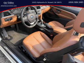 2015 BMW 4 SERIES CONVERTIBLE 6-CYL, TURBO, 3.0 LITER 435I CONVERTIBLE 2D