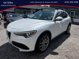 2018 ALFA ROMEO STELVIO SUV 4-CYL, TURBO, 2.0 LITER TI SPORT UTILITY 4D