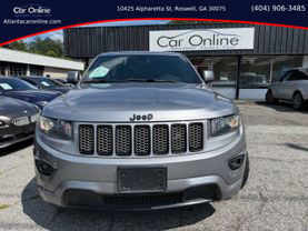 2015 JEEP GRAND CHEROKEE SUV V6, FLEX FUEL, 3.6 LITER ALTITUDE SPORT UTILITY 4D