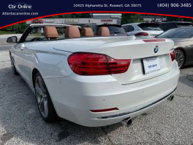 2015 BMW 4 SERIES CONVERTIBLE 6-CYL, TURBO, 3.0 LITER 435I CONVERTIBLE 2D