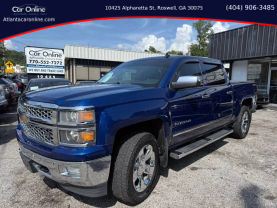 2014 CHEVROLET SILVERADO 1500 CREW CAB PICKUP V8 ECOTEC3 FLEX FUEL 5.3L LTZ PICKUP 4D 5 3/4 FT