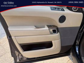 2016 LAND ROVER RANGE ROVER SPORT SUV V6, SUPERCHARGED, 3.0 LITER HSE SPORT UTILITY 4D