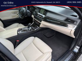 2013 BMW 5 SERIES SEDAN V8, TWIN TURBO, 4.4 LITER 550I SEDAN 4D