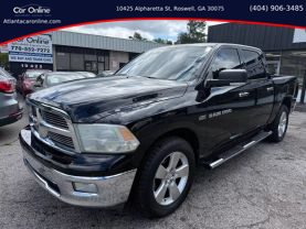 2012 RAM 1500 CREW CAB PICKUP V8, HEMI, 5.7 LITER BIG HORN PICKUP 4D 5 1/2 FT
