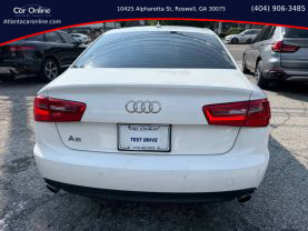 2015 AUDI A6 SEDAN 4-CYL, TURBO, 2.0 LITER 2.0T PREMIUM PLUS SEDAN 4D