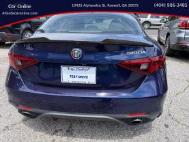 2017 ALFA ROMEO GIULIA SEDAN 4-CYL, TURBO, 2.0 LITER SEDAN 4D