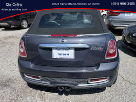 2014 MINI CONVERTIBLE CONVERTIBLE 4-CYL, TURBO, 1.6 LITER COOPER S CONVERTIBLE 2D