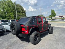 2011 JEEP WRANGLER SUV RED AUTOMATIC - Auto Solutions of Greensboro LLC, NC, 36.05701, -79.84368