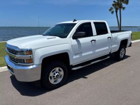 2016 CHEVROLET SILVERADO 2500 HD CREW CAB PICKUP V8, TURBO DIESEL, 6.6L WORK TRUCK PICKUP 4D 6 1/2 FT