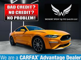 2019 FORD MUSTANG COUPE 4-CYL, TURBO, ECOBOOST, 2.3 LITER ECOBOOST PREMIUM COUPE 2D