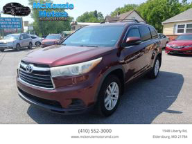 2015 TOYOTA HIGHLANDER SUV V6, 3.5 LITER LE PLUS SPORT UTILITY 4D
