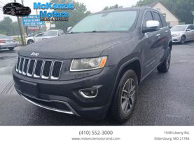 2015 JEEP GRAND CHEROKEE SUV V6, FLEX FUEL, 3.6 LITER LIMITED SPORT UTILITY 4D