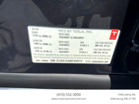2019 TESLA MODEL S SEDAN DUAL AC ELECTRIC MOTORS, HIGH PERFORMANCE REAR P100D SEDAN 4D