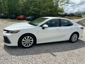 2023 TOYOTA CAMRY SEDAN 4-CYL, 2.5 LITER LE SEDAN 4D at T&T Repairables - used car dealership in Spencer, Indiana.
