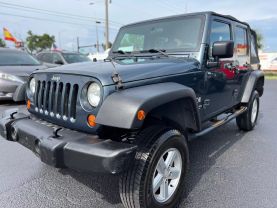 2007 JEEP WRANGLER SUV V6, 3.8 LITER UNLIMITED X SPORT UTILITY 4D