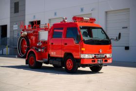 1997 TOYOTA DYNA TRUCK 15B FIRE TRUCK