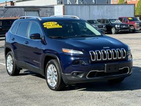 2015 JEEP CHEROKEE SUV V6, 3.2 LITER LIMITED SPORT UTILITY 4D