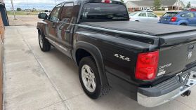 2011 RAM DAKOTA CREW CAB PICKUP V8, FLEX FUEL, 4.7 LITER LARAMIE PICKUP 4D 5 1/4 FT