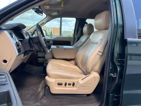 2013 FORD F150 SUPERCREW CAB PICKUP V8, FLEX FUEL, 5.0 LITER LARIAT PICKUP 4D 6 1/2 FT - The Auto Lot