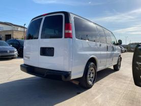 2014 CHEVROLET EXPRESS 1500 PASSENGER PASSENGER V8, FLEX FUEL, 5.3 LITER LS VAN 3D at Motors On Wheels - used car dealership in Houston, Texas.