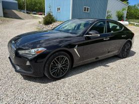 2019 GENESIS G70 SEDAN 4-CYL, TURBO, GDI, 2.0 LITER 2.0T ADVANCED SEDAN 4D at T&T Repairables - used car dealership in Spencer, Indiana.