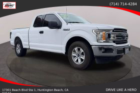 2018 FORD F150 SUPER CAB PICKUP V6, FLEX FUEL, 3.3 LITER XLT PICKUP 4D 6 1/2 FT