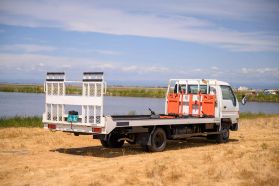 1997 TOYOTA DYNA TRUCK 15B-FT CAR HAULER