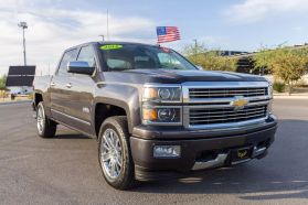 2014 CHEVROLET SILVERADO 1500 CREW CAB PICKUP V8 ECOTEC3 FLEX FUEL 5.3L HIGH COUNTRY PICKUP 4D 5 3/4 FT